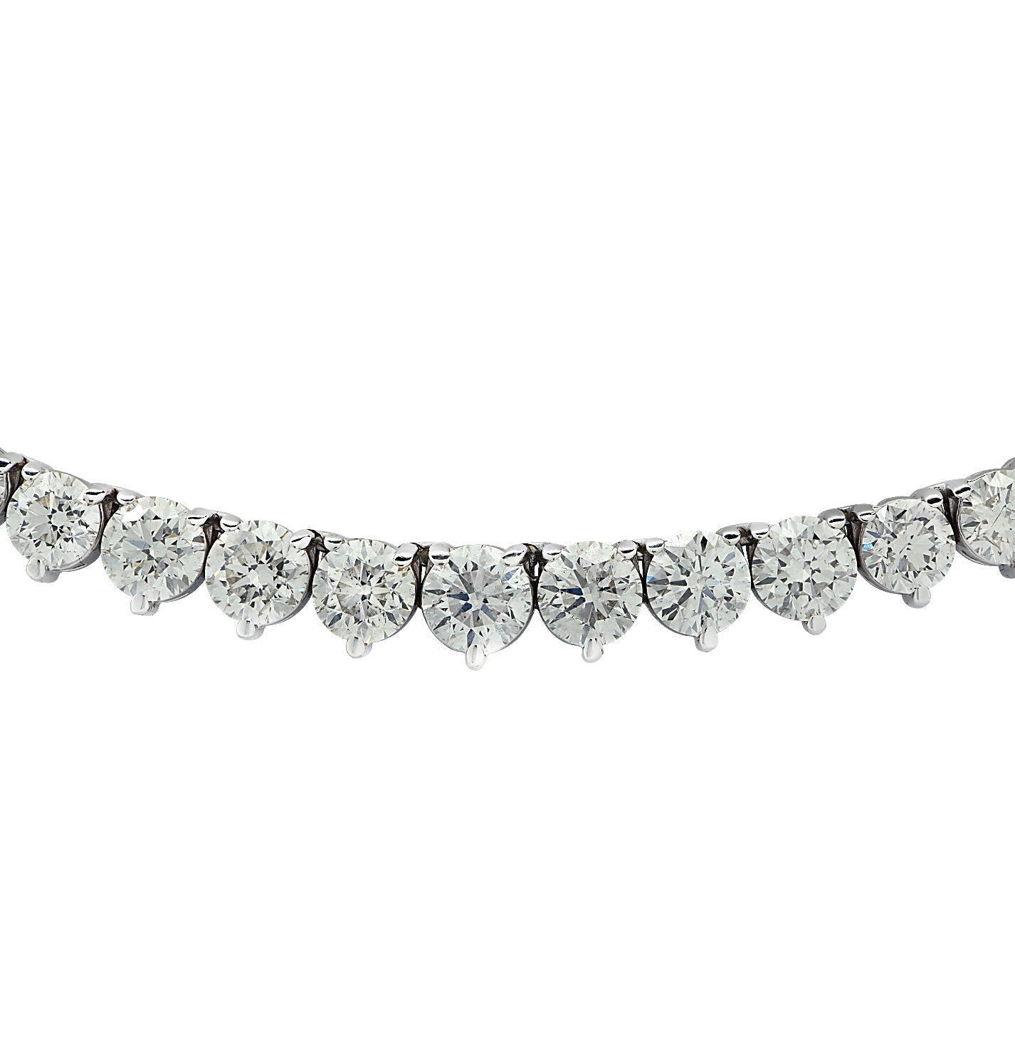 Vivid Diamonds 8.55 Carat Diamond Riviera Necklace -V36279 Vivid Diamonds