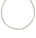 Vivid Diamonds 7.10 Carat Straight Line Diamond Tennis Necklace -V38433 Vivid Diamonds