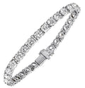Vivid Diamond 12 Carat Diamond Tennis Bracelet -V42926