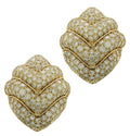 Bvlgari Doppio 8 Carat Diamond Clip On Earrings -V44711 Vivid Diamonds