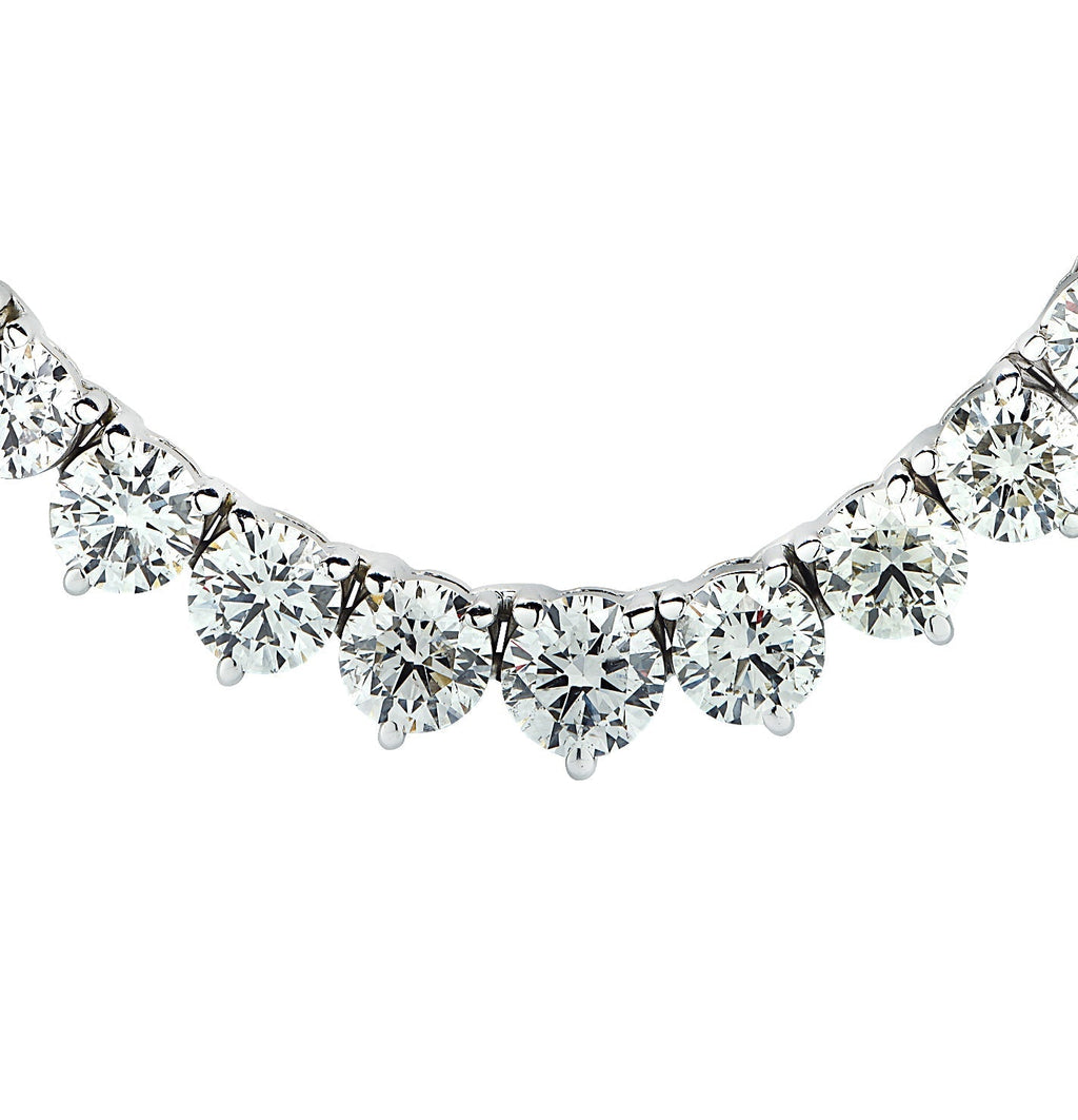 Vivid Diamonds 15.68 Carat Riviere Necklace -V41983 Vivid Diamonds