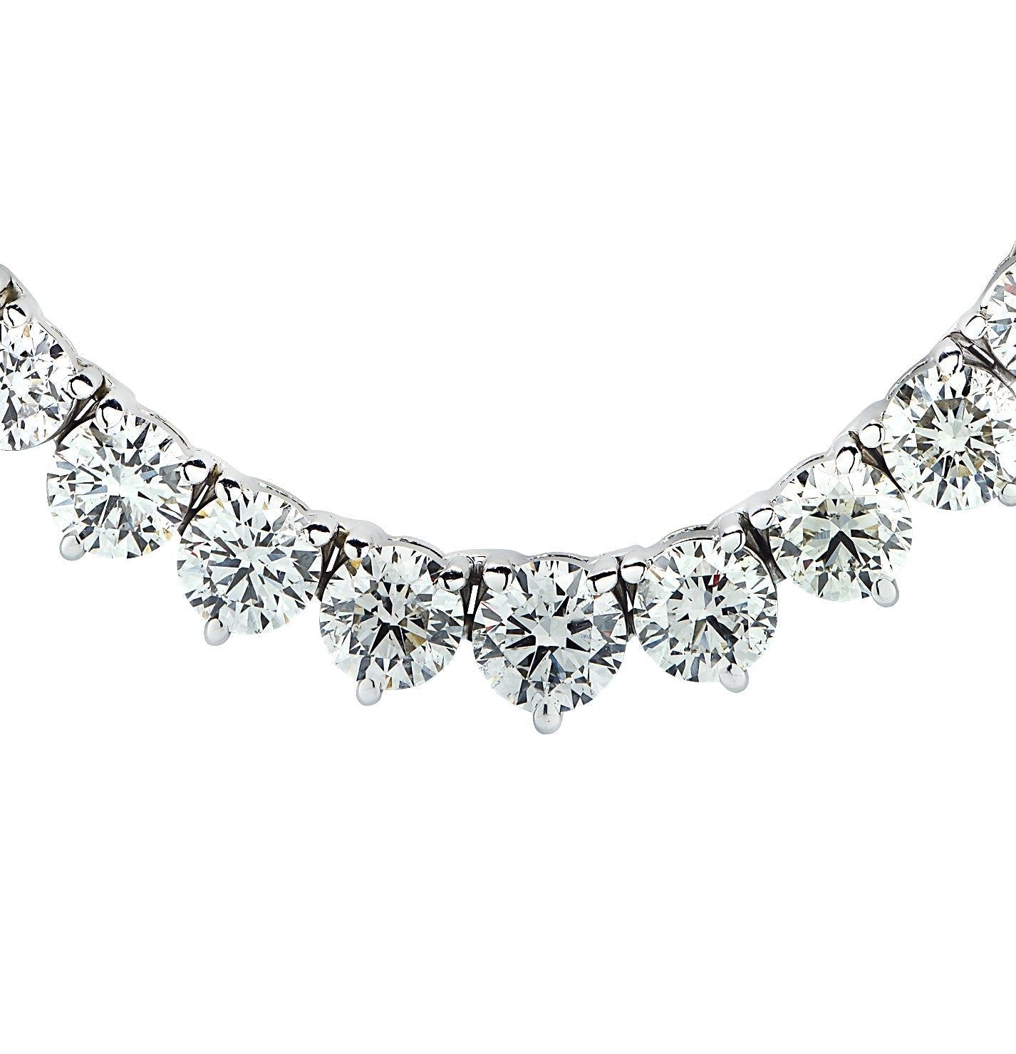 Vivid Diamonds 15.68 Carat Riviere Necklace -V41983 Vivid Diamonds