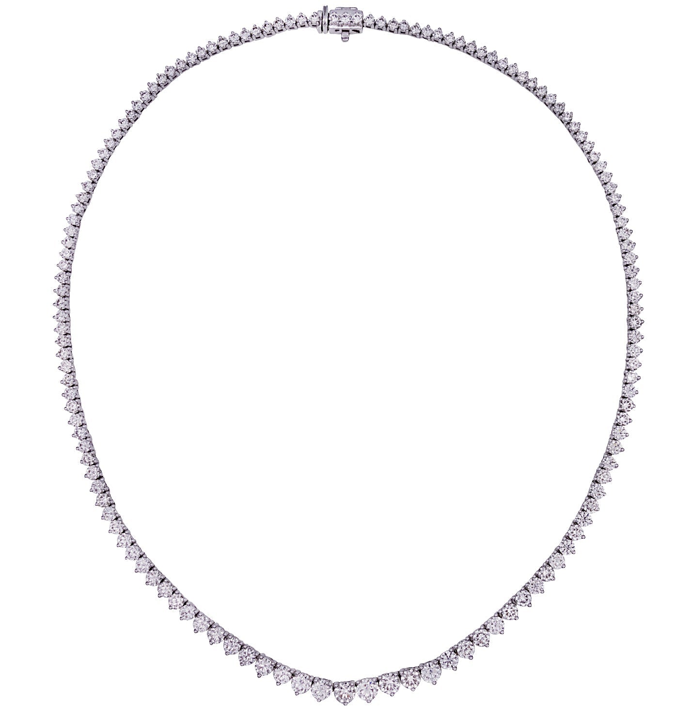 Vivid Diamonds 15.68 Carat Riviere Necklace -V41983 Vivid Diamonds