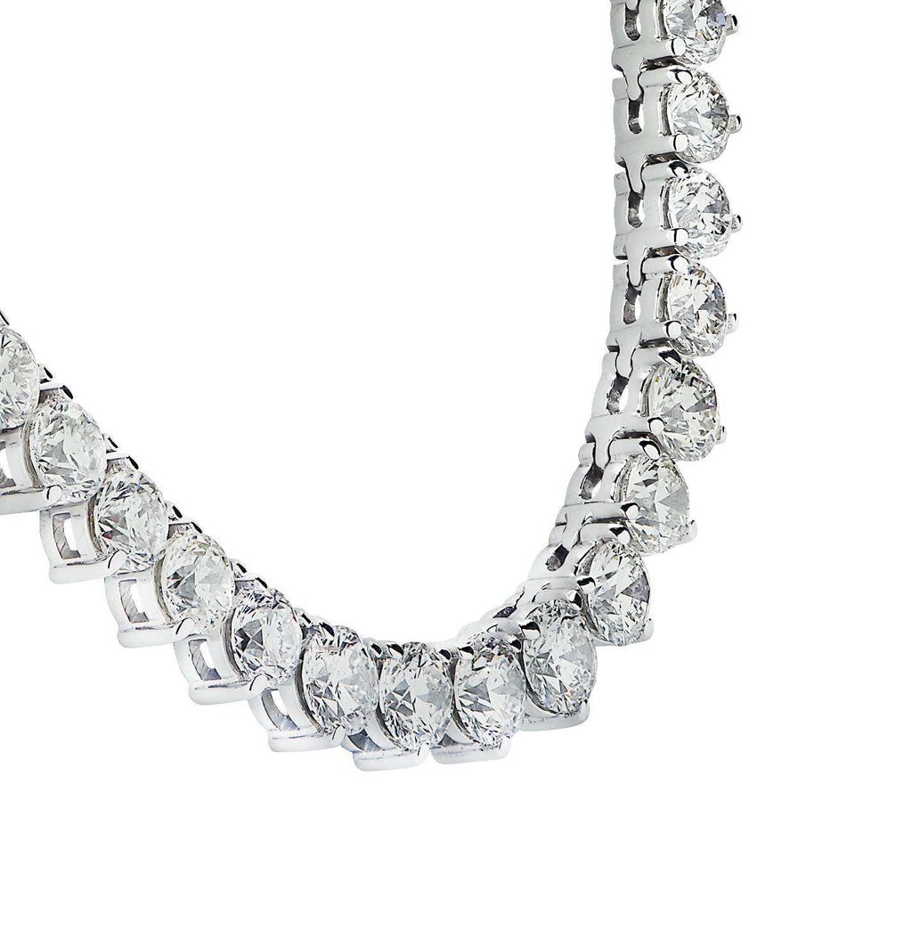Vivid Diamonds 15.68 Carat Riviere Necklace -V41983 Vivid Diamonds