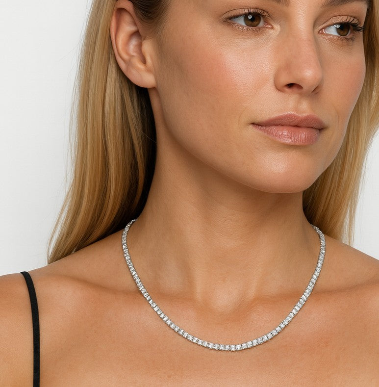 White Gold & Diamond Necklace – V47187