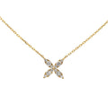 18k Yellow Gold & Diamond Necklace – V47877