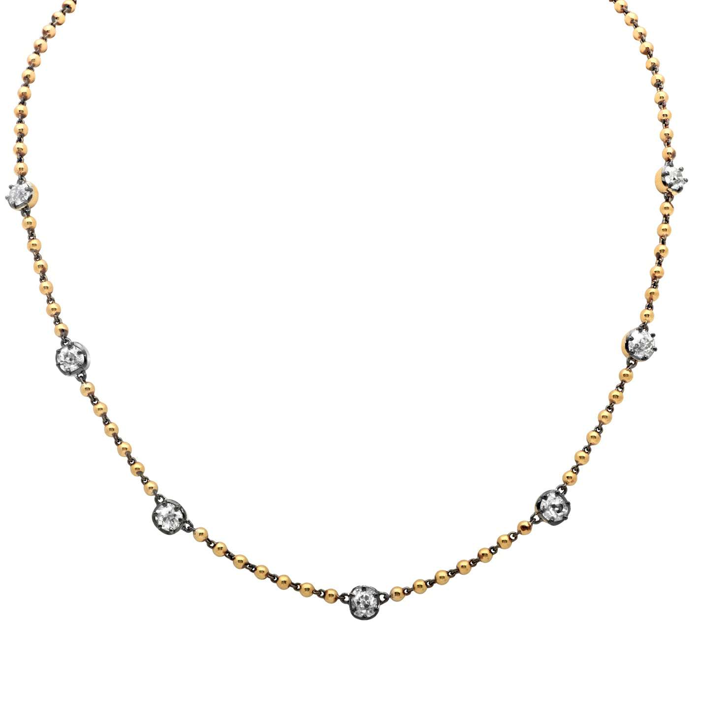 Vivid Diamonds Designs Diamond Necklace - V48924