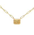 14K Yellow Gold with 1ct Light Yellow Diamond V-50805