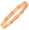 18k Rose Gold Cartier Love Bracelet- V51159