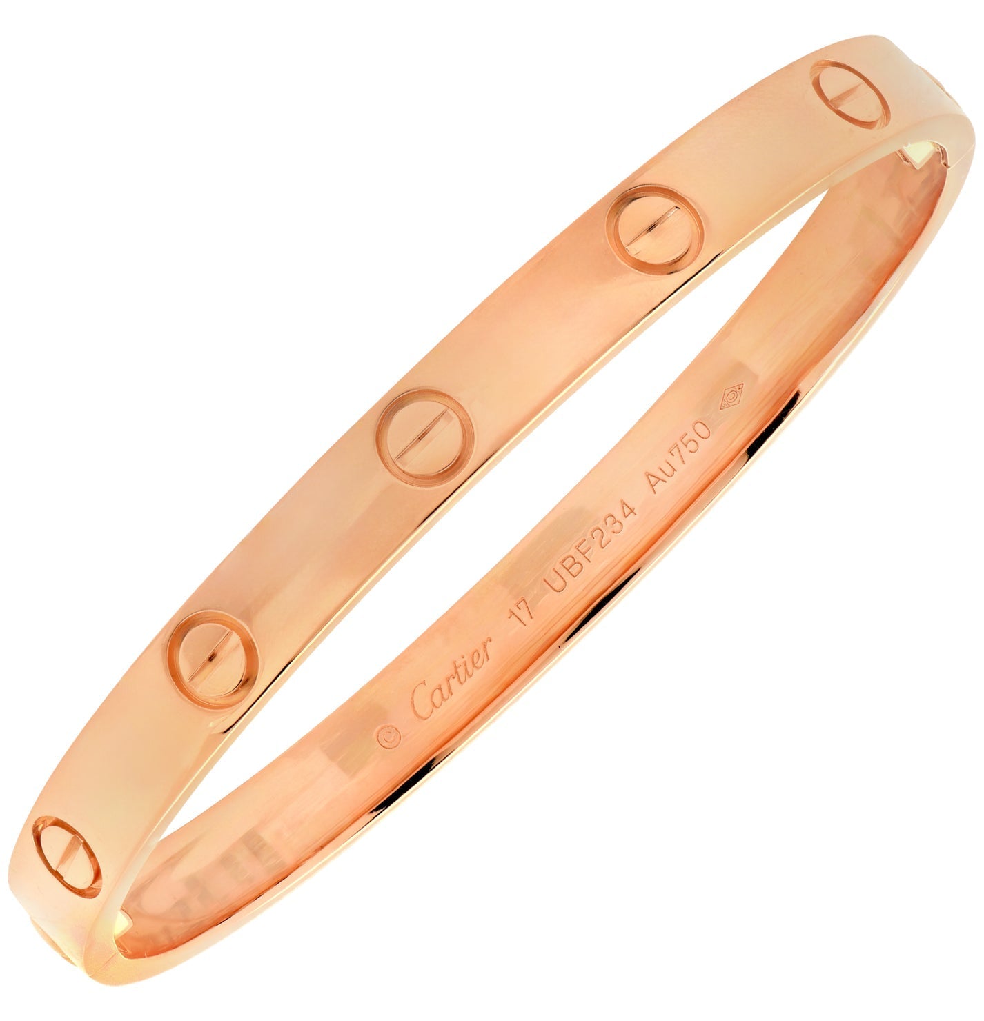 18k Rose Gold Cartier Love Bracelet- V51159