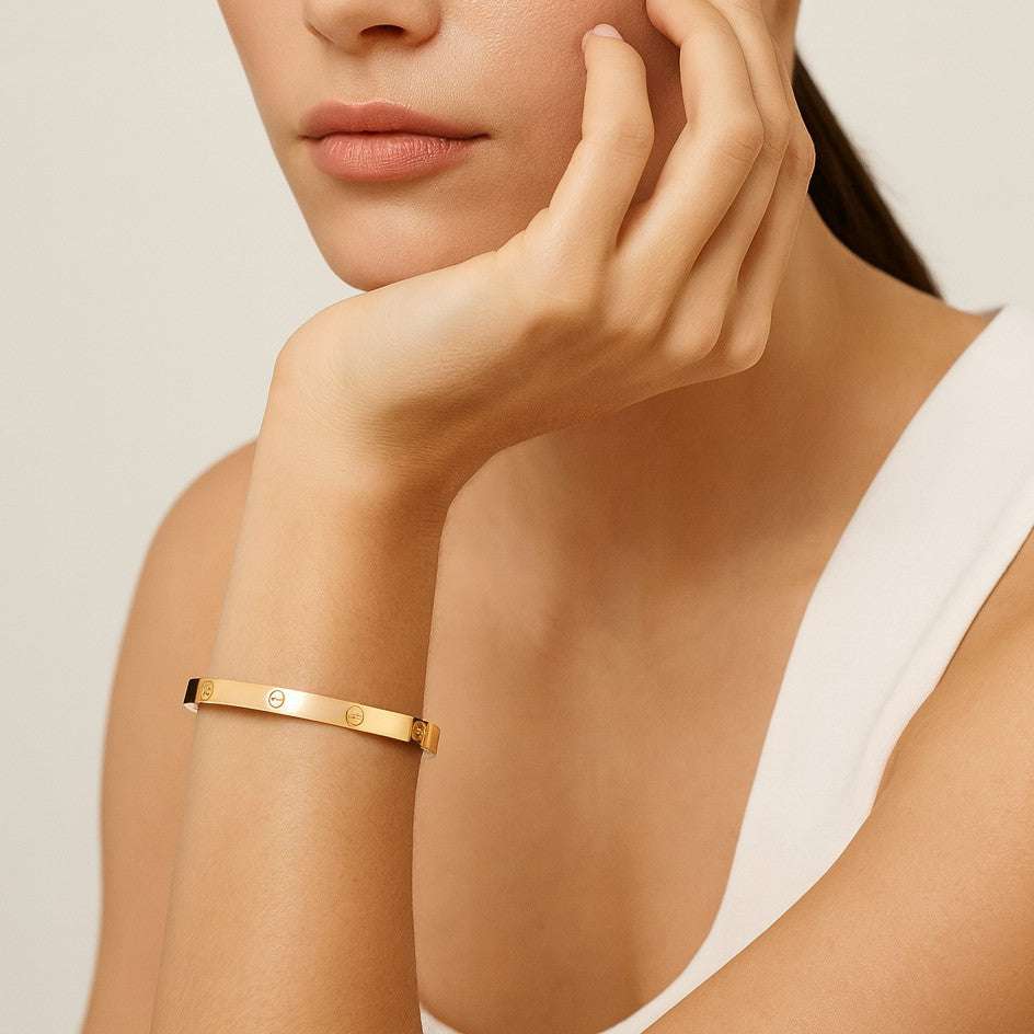 18k Rose Gold Cartier Love Bracelet- V51159