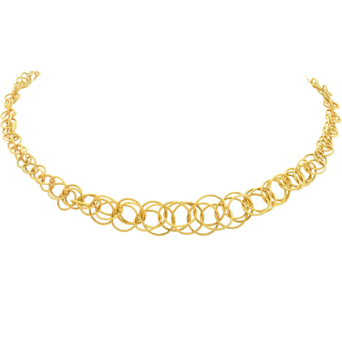 18k Yellow Gold Buccellatti Necklace- V51160