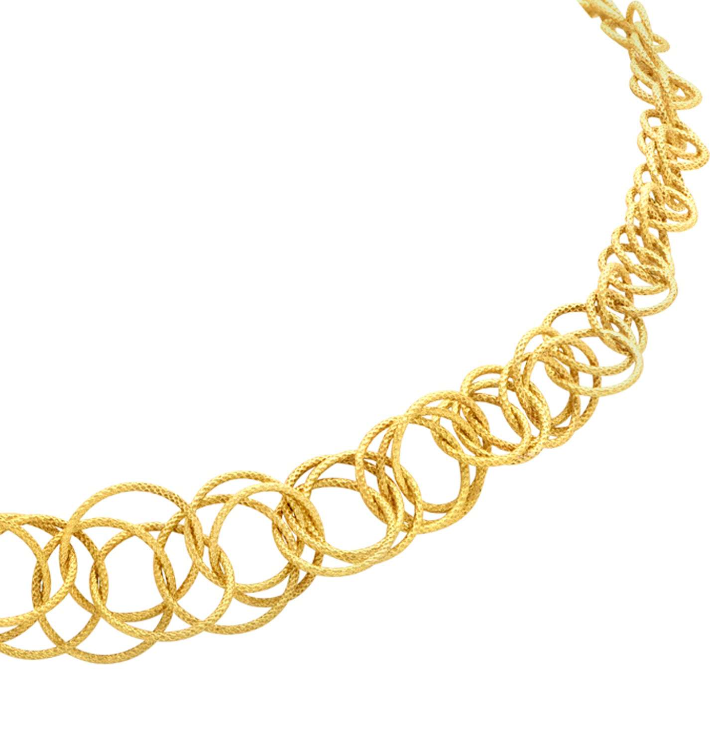 18k Yellow Gold Buccellatti Necklace- V51160