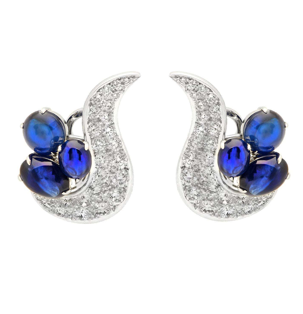 Aletto Bros Diamond and Sapphire Earrings -V51172