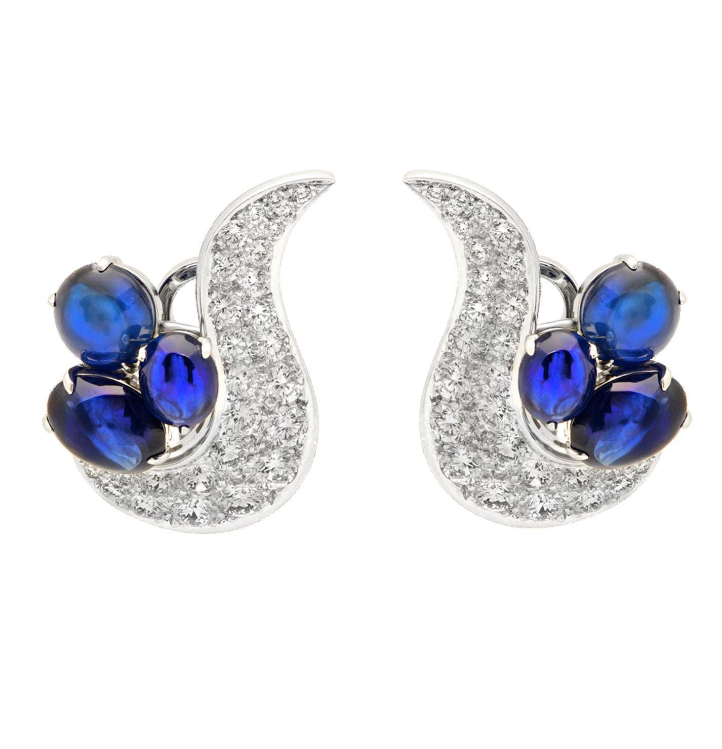 Aletto Bros Diamond and Sapphire Earrings -V51172