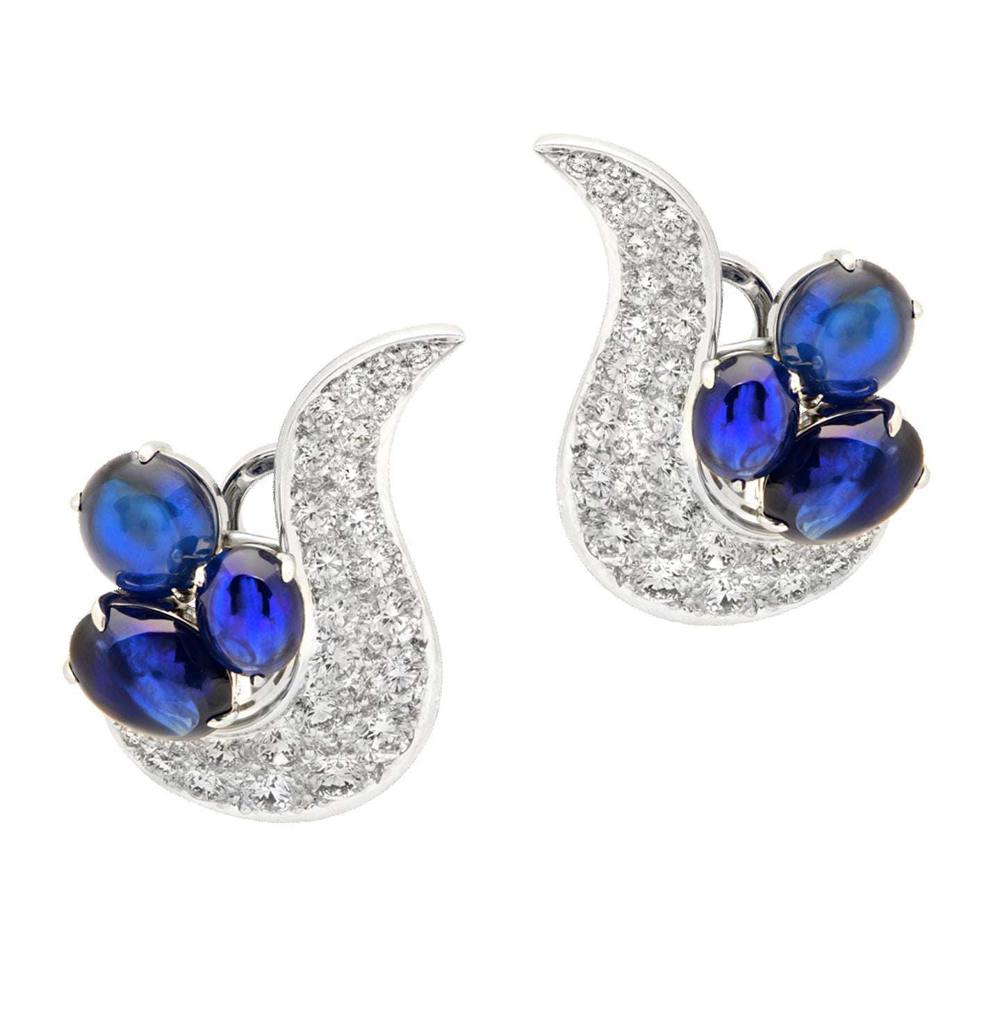 Aletto Bros Diamond and Sapphire Earrings -V51172