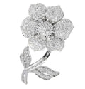 18k White Gold Diamond Broch -V51175