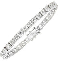 18k White Gold Diamond Tennis Bracelet - V50551-1