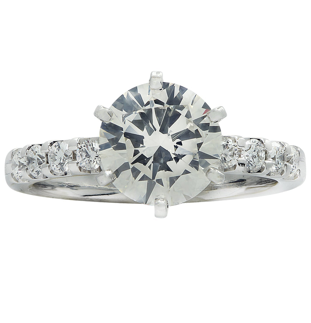 Vivid Diamonds GIA Certified 1.51 Carat Diamond Engagement Ring -V38895-1