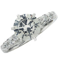 Vivid Diamonds GIA Certified 1.51 Carat Diamond Engagement Ring -V38895-1