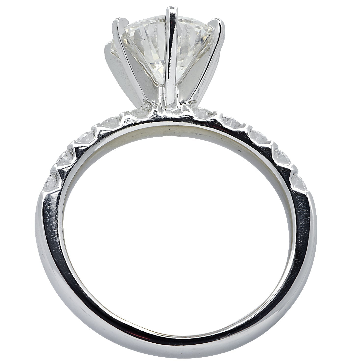 Vivid Diamonds GIA Certified 1.51 Carat Diamond Engagement Ring -V38895-1