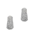 Bvlgari Pave' Diamond Earrings - V51207
