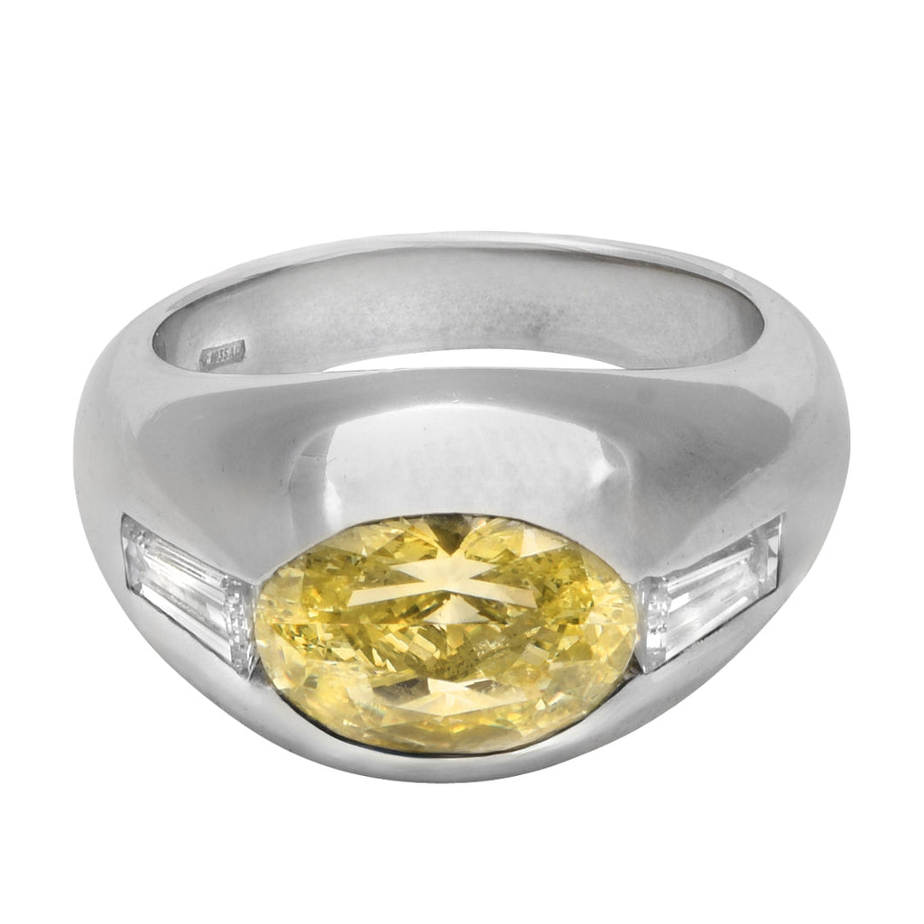 Bvlgari 2.06ct Oval Diamond Ring -V51209