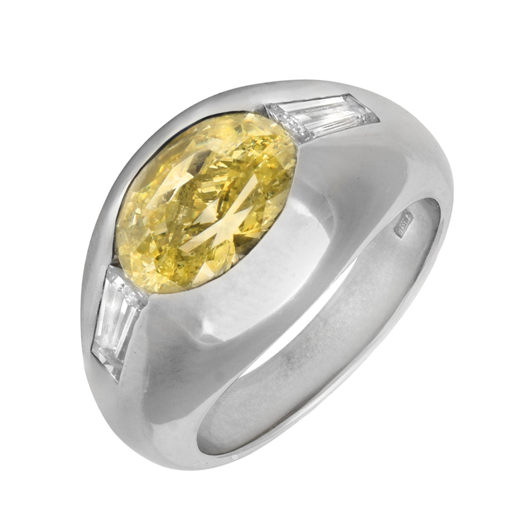 Bvlgari 2.06ct Oval Diamond Ring -V51209