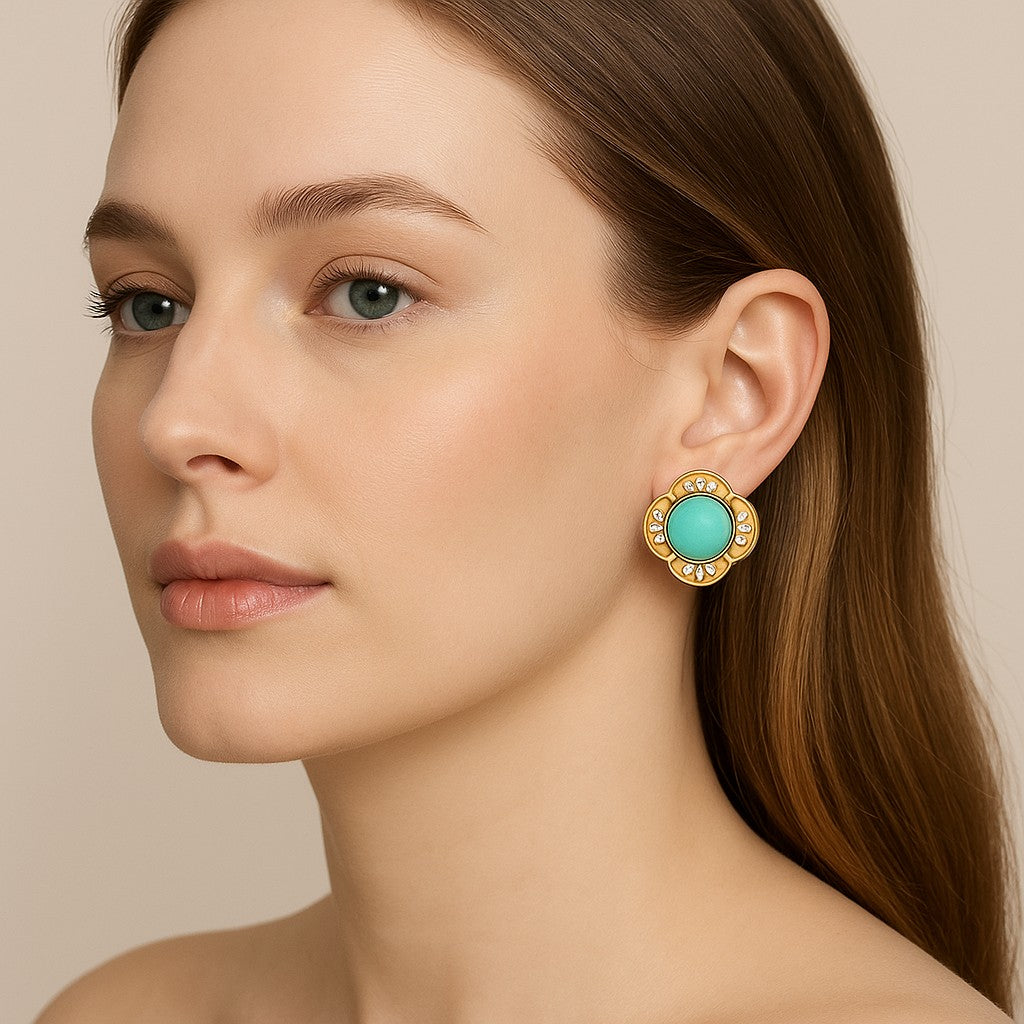 Turquoise Earrings - V51238