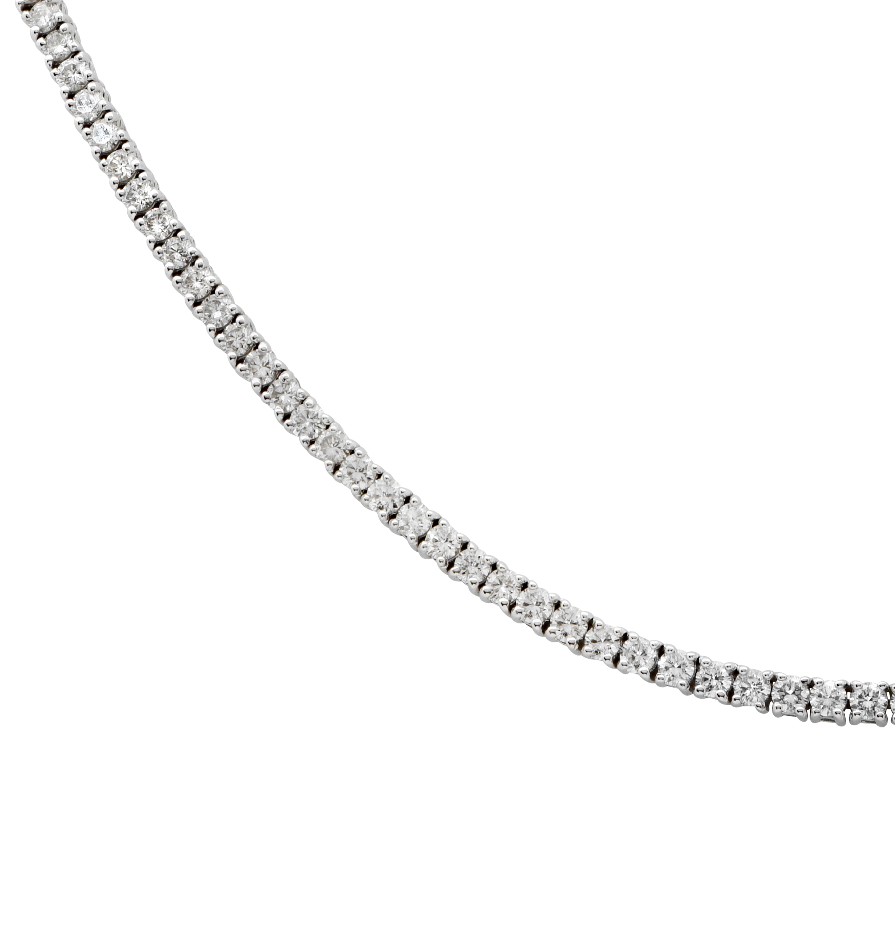 White Gold & Diamond Necklace – V47187
