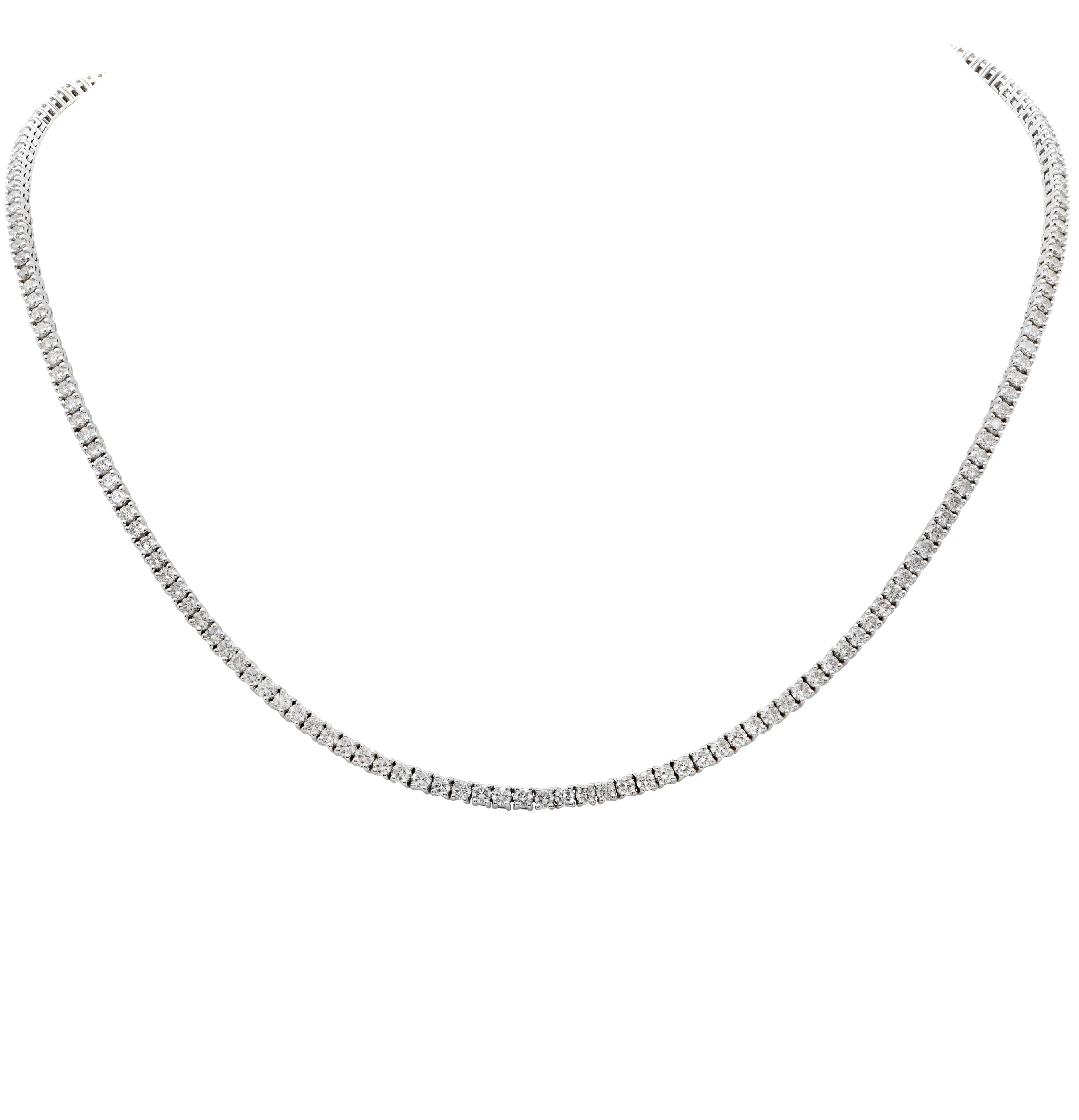 White Gold & Diamond Necklace – V47187