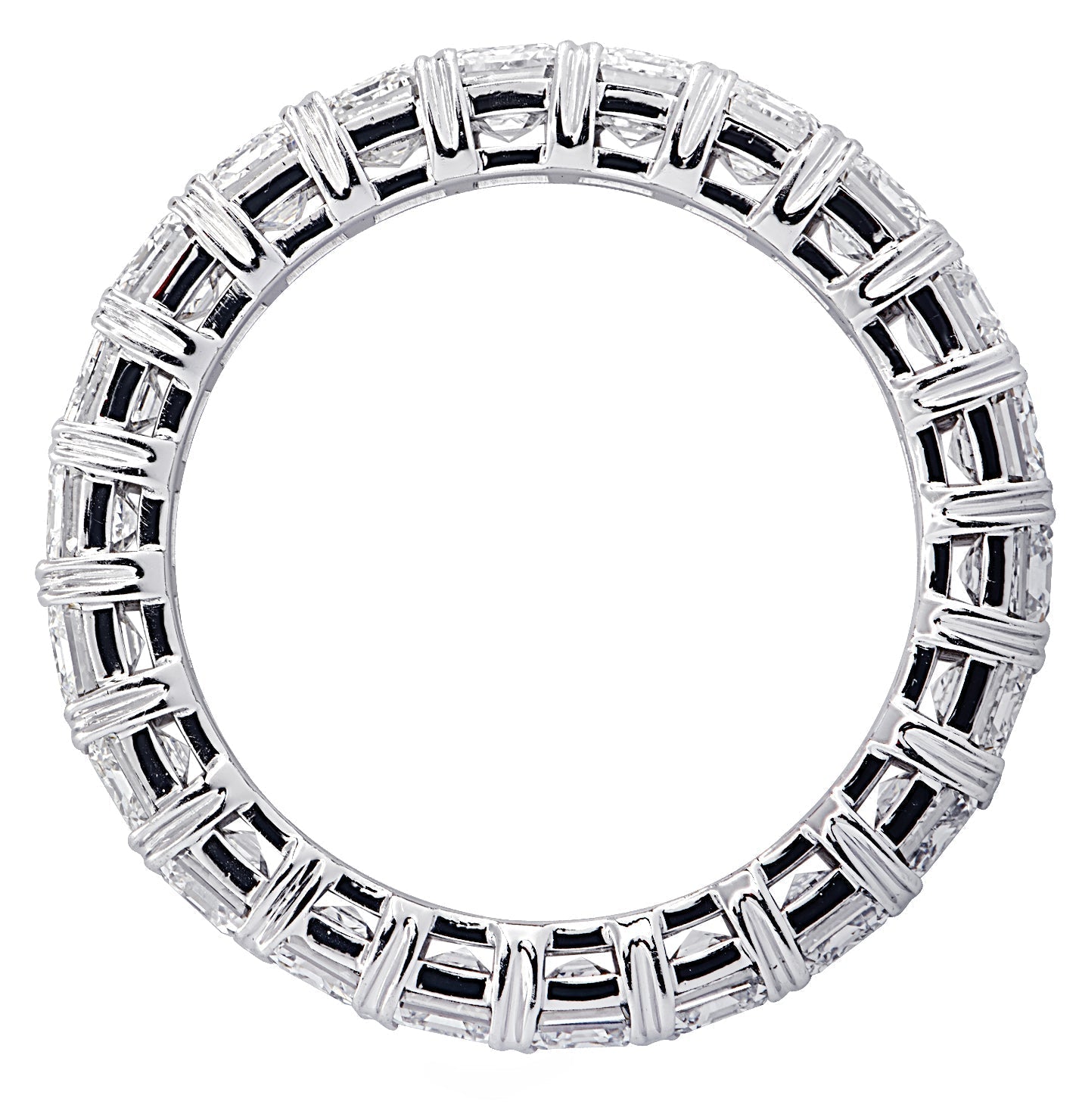 Vivid Diamonds 6.27 Carat Emerald Cut Diamond Eternity Band -V24741 Vivid Diamonds