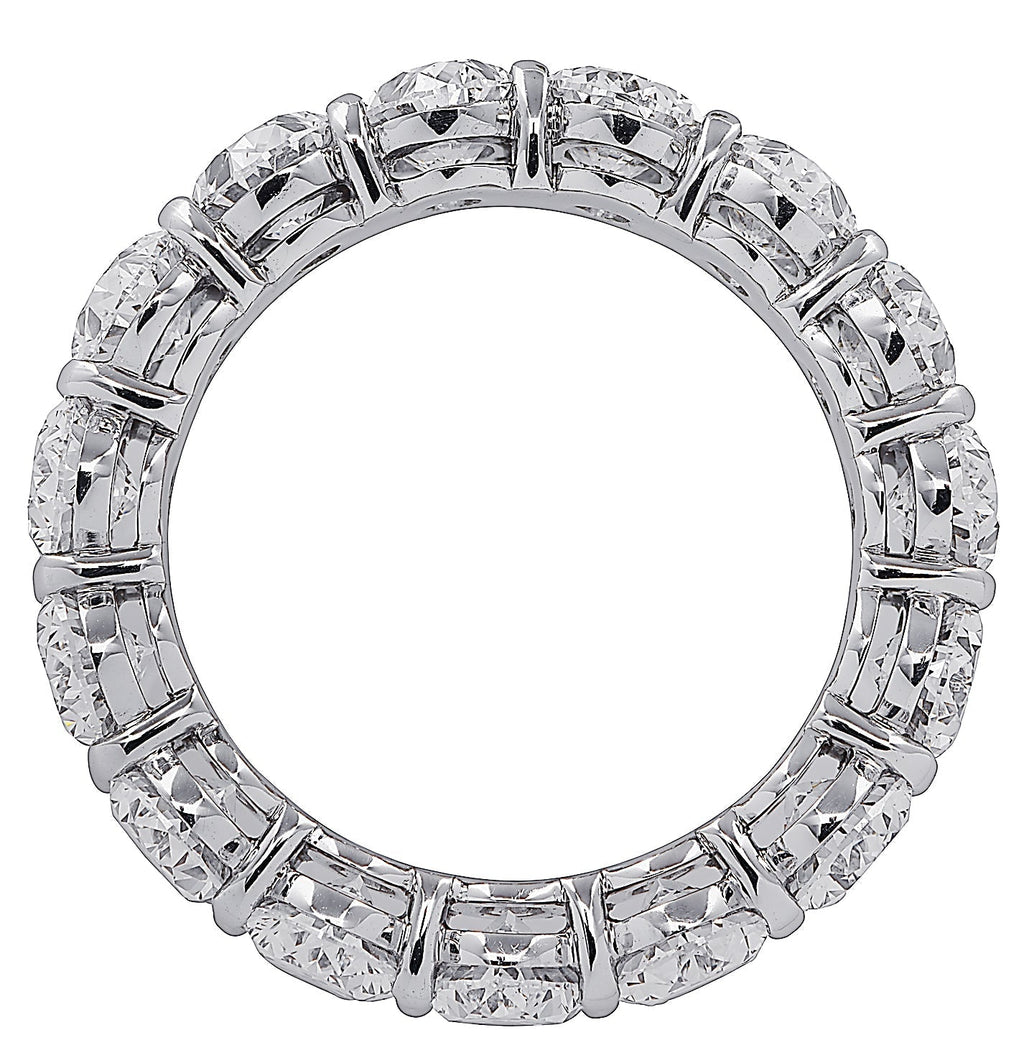 Vivid Diamonds GIA Certified 7.90 Carat Oval Eternity Band -V26115 Vivid Diamonds